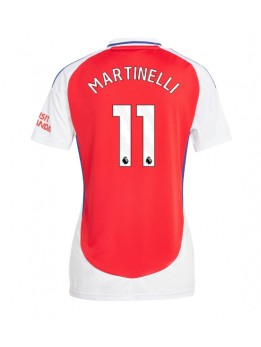 Arsenal Gabriel Martinelli #11 Replika Hemmakläder Dam 2024-25 Kortärmad